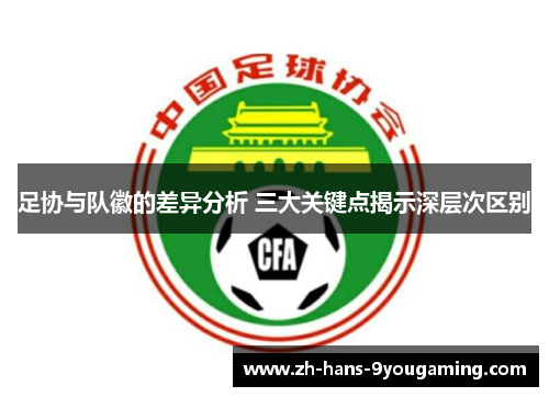 足协与队徽的差异分析 三大关键点揭示深层次区别