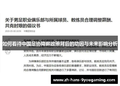如何看待中国足协降薪政策背后的动因与未来影响分析